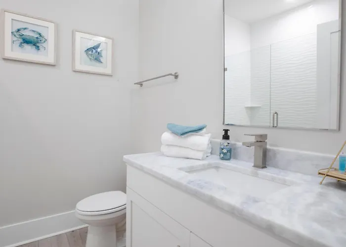 Holiday home Saltwater Pearl At Pelican Place - Heated Pool & Gulf Views, Across Street *